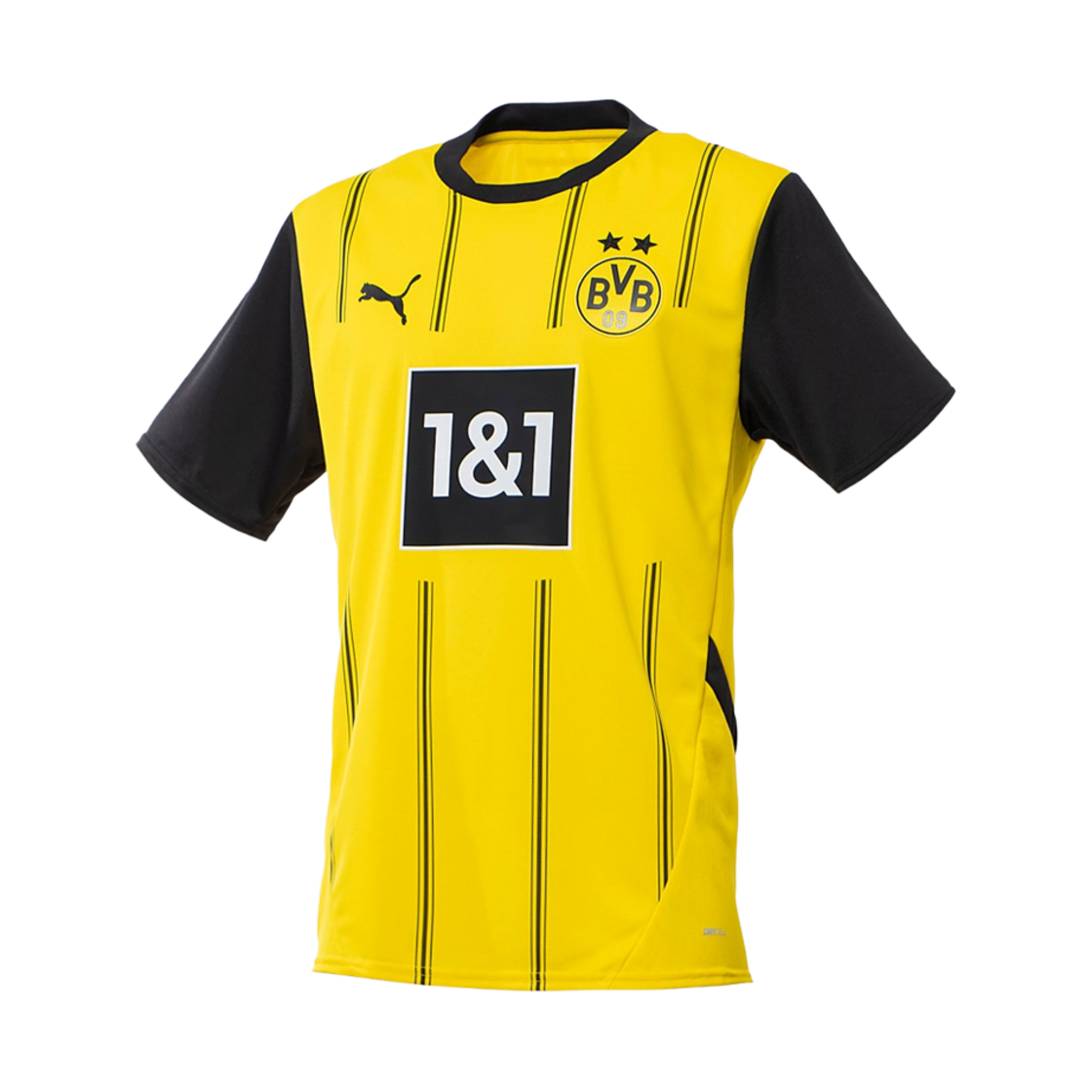 푸마 보루시아 도르트문트 2024/25 홈 레플리카 저지 옐로우 블랙 (논 마킹 버전)(Puma Borussia Dortmund 2024/25 Home Replica Jersey Yellow Black (Non Marking Ver.))