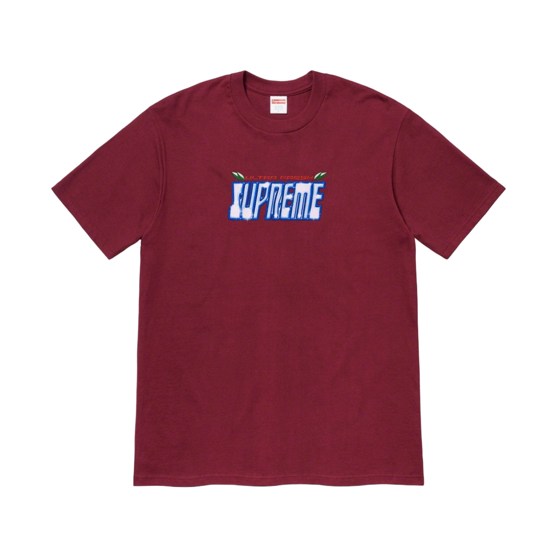 - Supreme Ultra Fresh T-Shirt Burgundy - 20FW