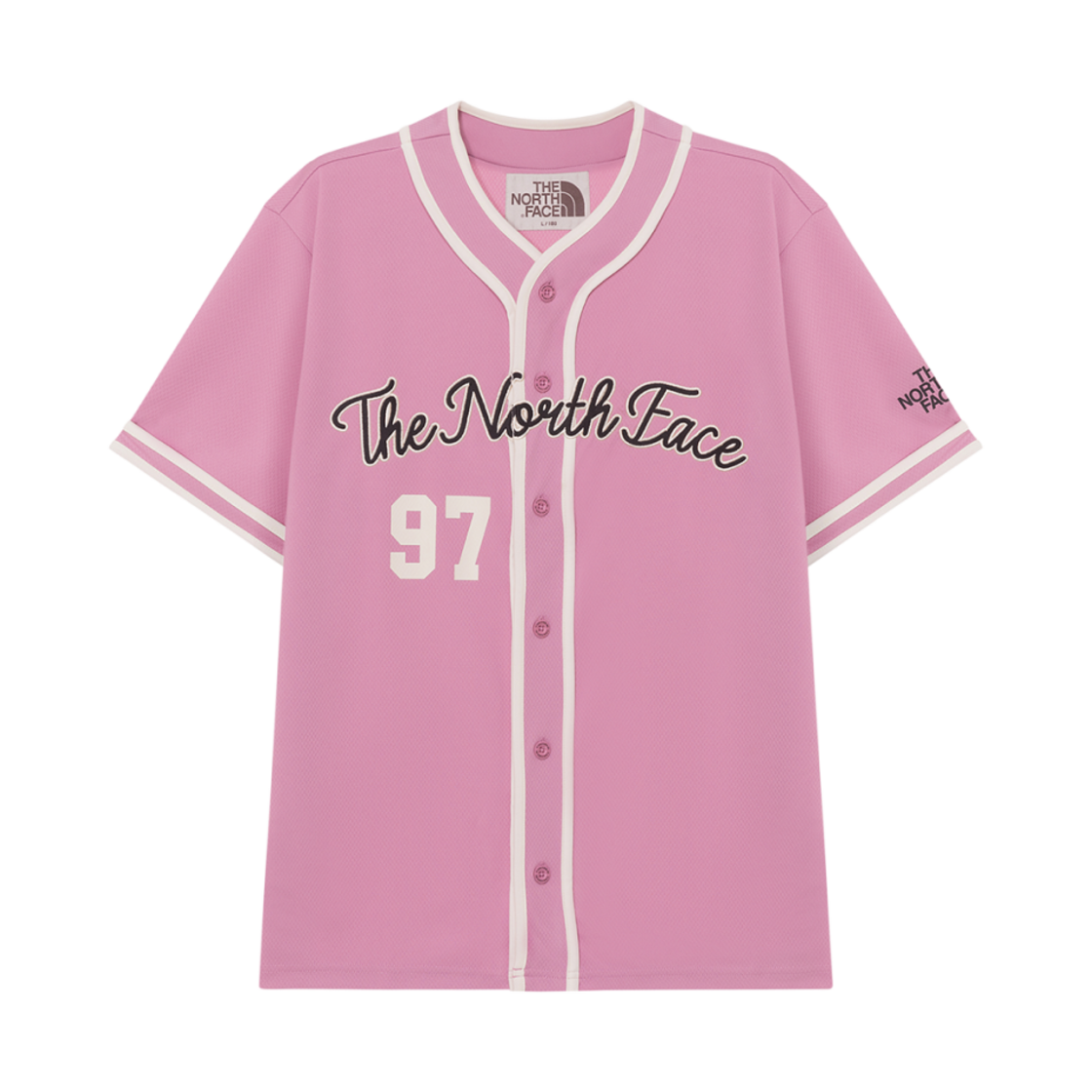 NT7UR25M The North Face TNF Crew S/S Jersey Top Light Pink - 25SS