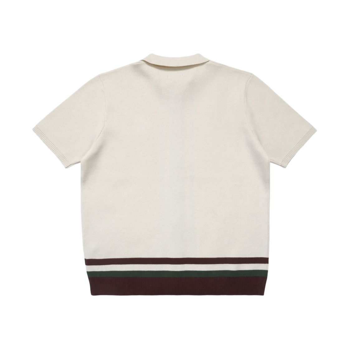 말본 골프 Elm 캠프 칼라 니트 아이보리(Malbon Golf Elm Camp Collar Knit Ivory) - 2