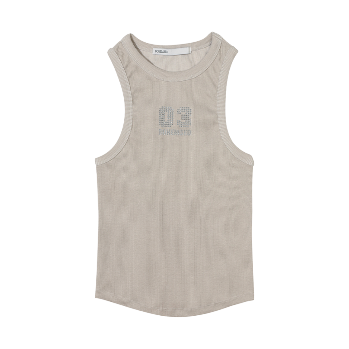 (W) 보헤미안 서울 03 보헴서 슬리브리스 워시드 베이지((W) Bohemian Seoul 03 Bohemseo Sleeveless Washed Beige)