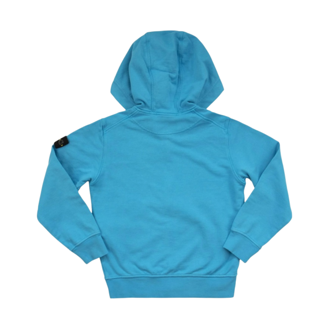 (키즈) 스톤 아일랜드 60740 코튼 플리스 풀 집업 후드 스웨트셔츠 터콰이즈 - 22SS((Kids) Stone Island Cotton Fleece Full Zip Hooded Sweatshirt Turquoise - 22SS) - 2