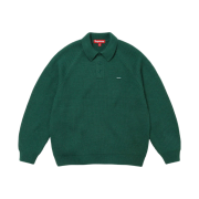 Supreme Small Box Polo Sweater Green - 24FW