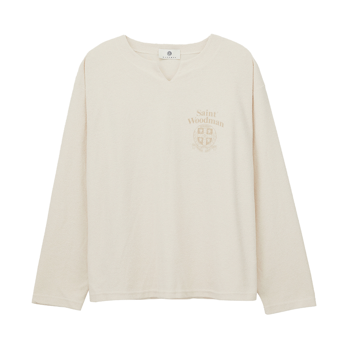 우드먼 큐빅 헤일로 롱 슬리브 베이지(Woodman Cubic Halo Long Sleeve Beige)