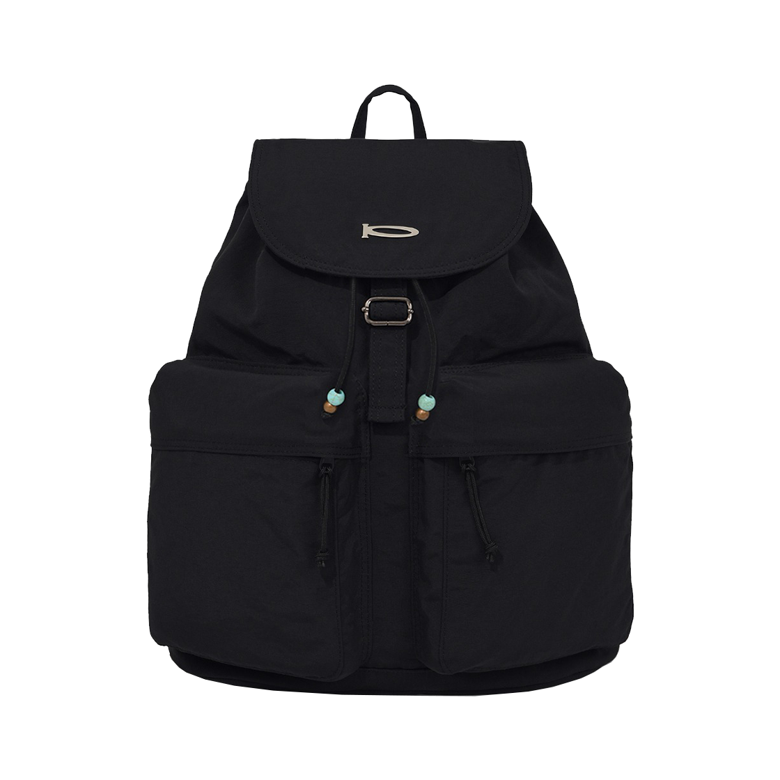 피지컬 디파트먼트 비즈 플랩 백팩 블랙(Phyps Dept Beads Flap Backpack Black)