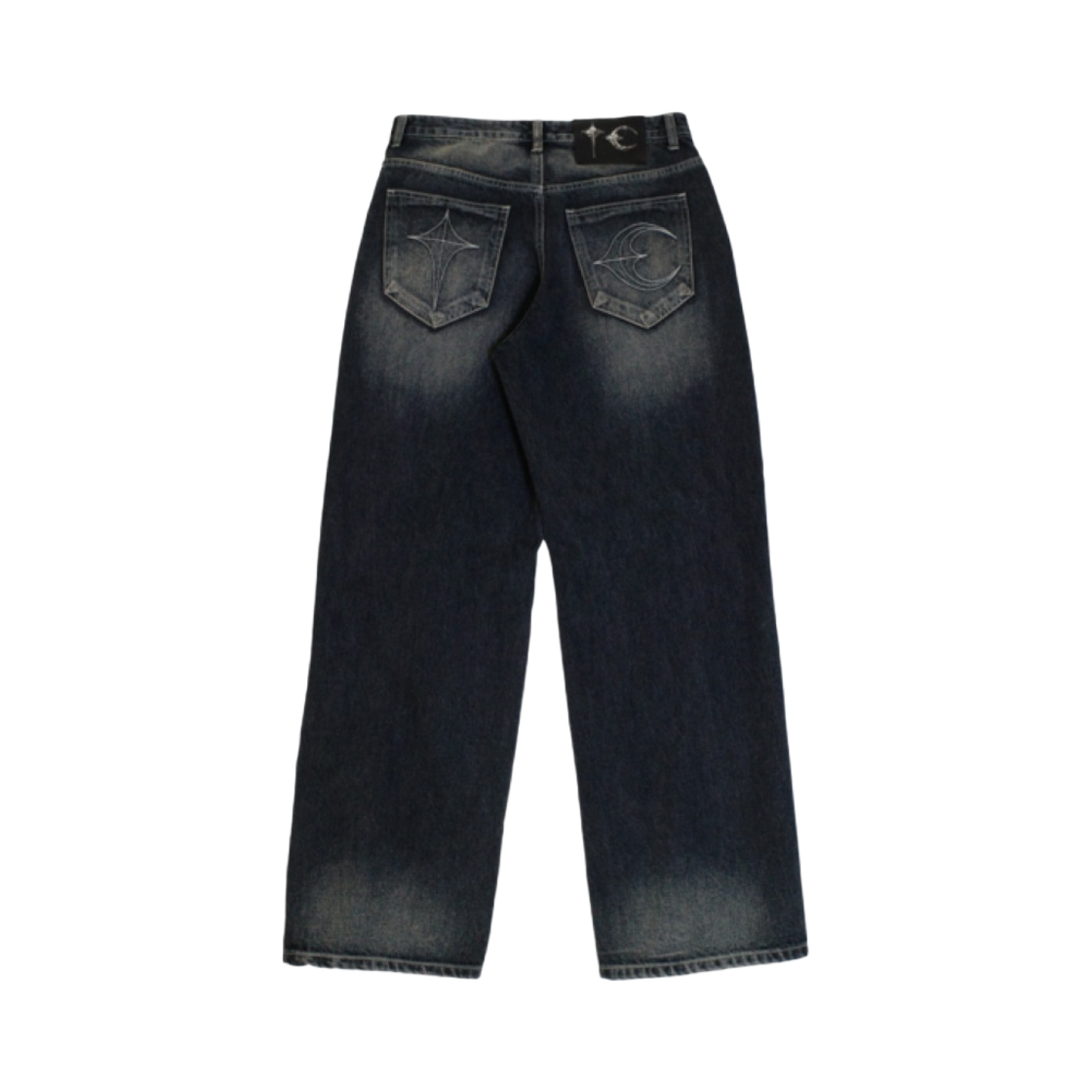 떠그 클럽 트라이벌 트리 데님 팬츠 블루(Thug Club Tribal Tree Denim Pants Blue) - 2