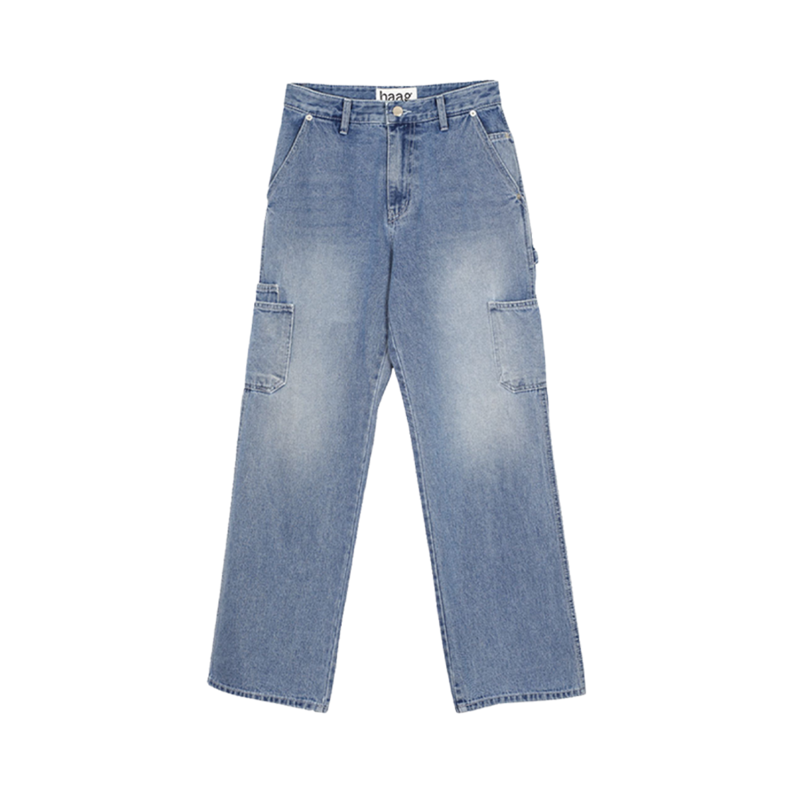 (W) 헤이그 워크 진 블루((W) Haag Work Jeans Blue)