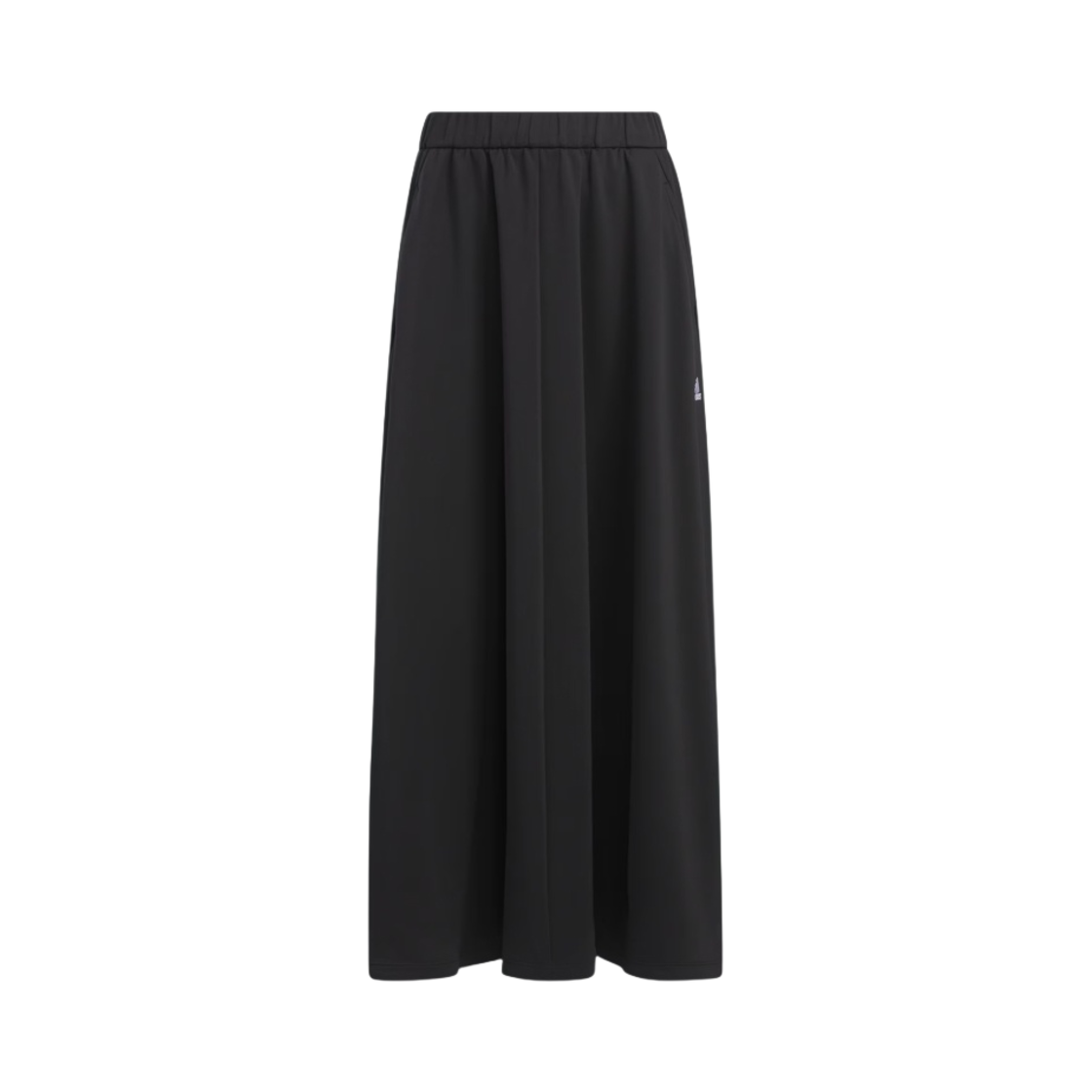 (W) 아디다스 시즈널 스포츠웨어 루즈 핏 더블 니트 스커트 블랙 - KR 사이즈