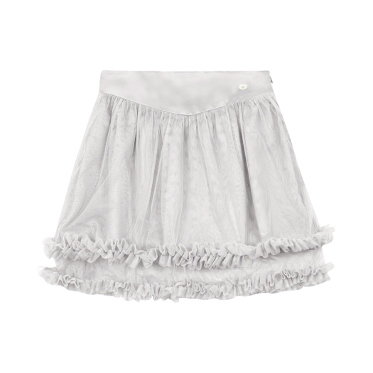 MF2514SK002CGY Margarin Singers Frill Tutu Skirt Grey