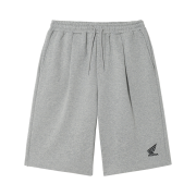 Honda Original Wing Logo Bermuda Sweat Pants_Gray