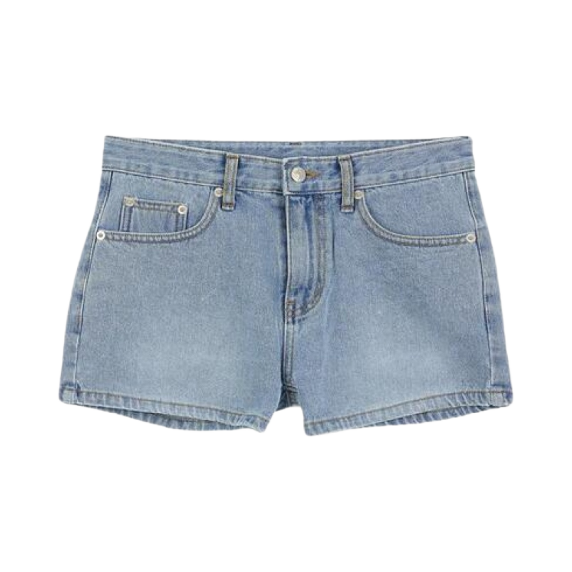 - (W) Deinet Summer Denim Shorts in Blue