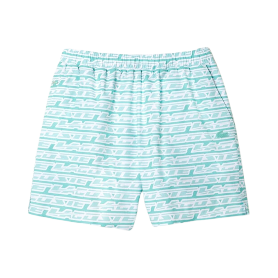 라코스테 액티브 AOP 스윔팬츠 그린 라이트 그린(Lacoste Active Aop Swimpants Green Light Green) - 1