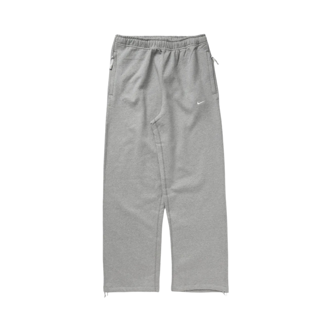 FN3343-063 Nike NSW Swoosh Open Hem Fleece Pants Dark Grey Heather - Asia