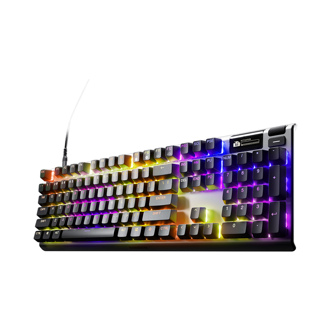 스틸시리즈 Apex Pro Gen 3 US 자석축 기계식 게이밍 키보드(Steelsereis Apex Pro Gen 3 US Magnetic Switch Gaming Keyboard)