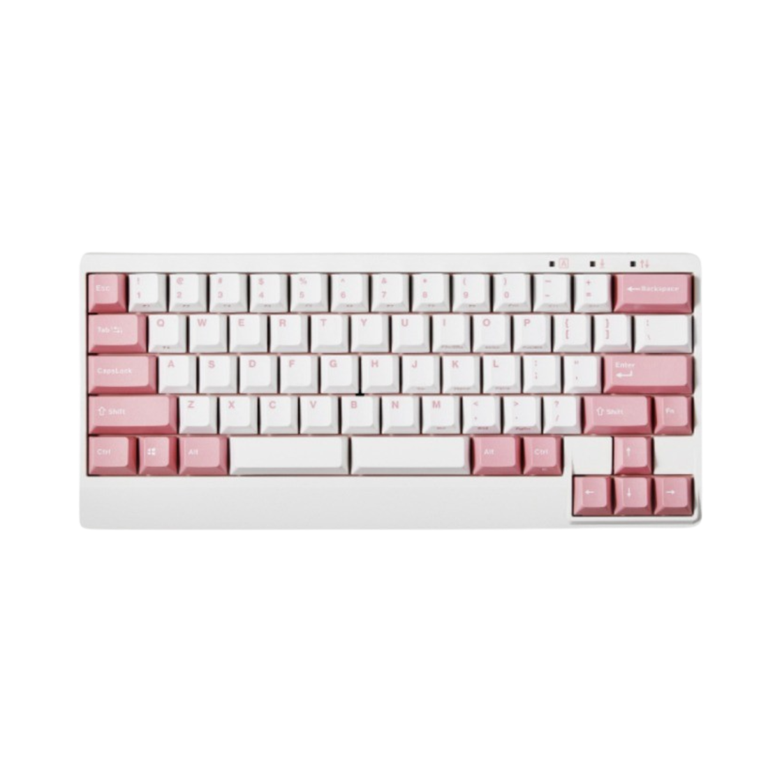 레오폴드 FC650MDS PD 유선 미니 기계식 키보드 라이트 핑크 영문 자판 (국내 정식 발매 제품)(Leopold FC650MDS PD Wired Mini Mechanical Keyboard Light Pink English Layout (Korean Ver.))