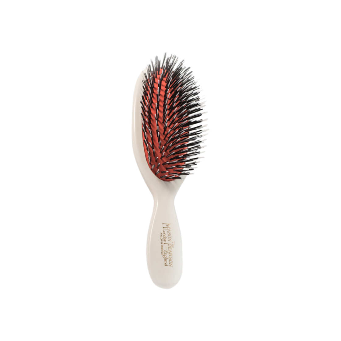 메이슨피어슨 포켓 브리스틀 나일론 헤어브러시 BN4 아이보리 화이트(Mason Pearson Pocket Bristle Nylon Hairbrush BN4 Ivory White)