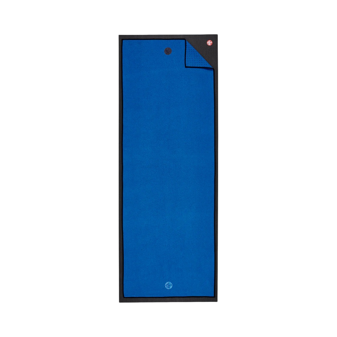만두카 요기토즈 요가 매트 타월 비 볼드 블루(Manduka Yogitoes Yoga Mat Towel Be Bold Blue)