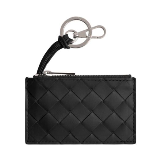 Bottega Veneta Key Pouch Black