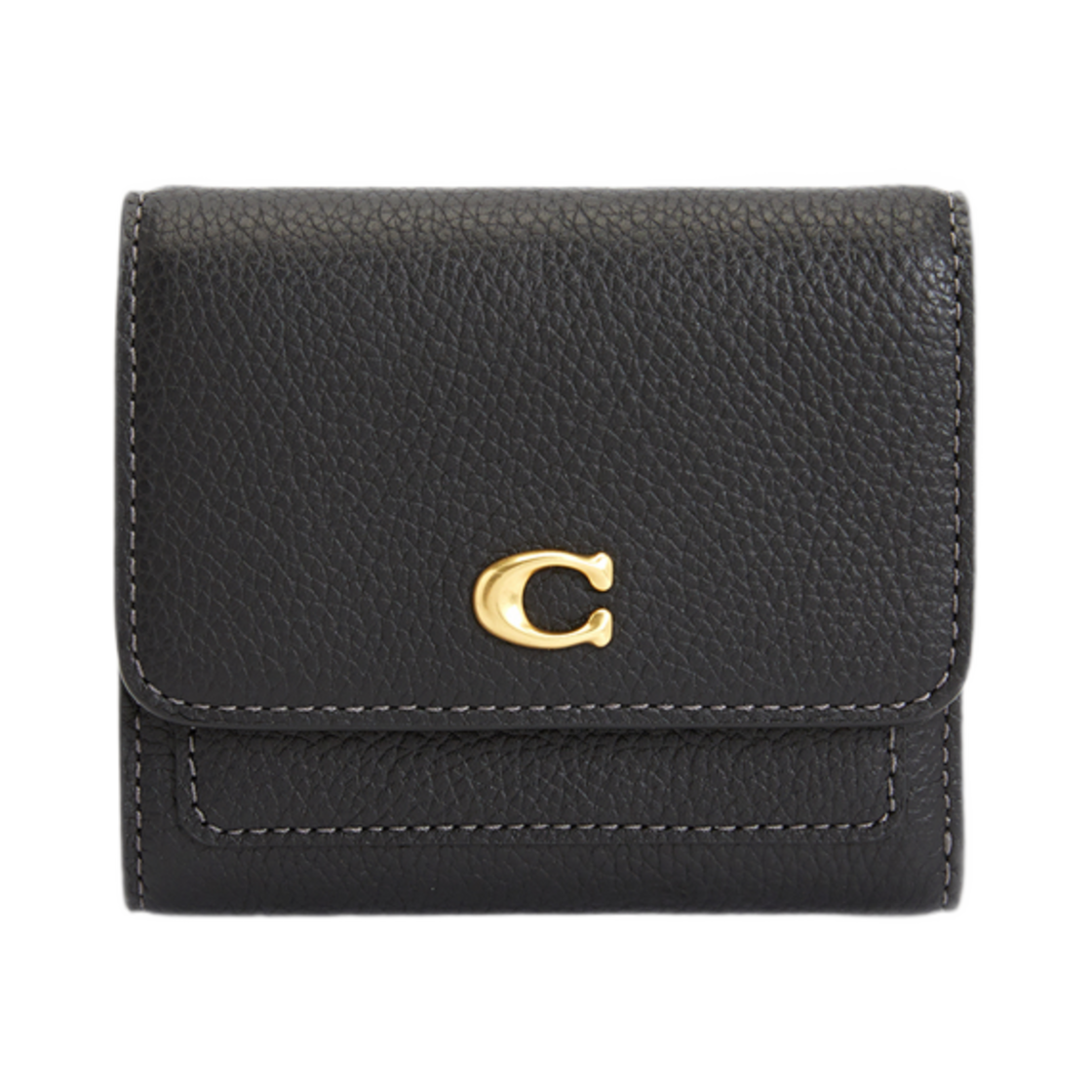 CAO13-B4BK Coach Mila Short Wallet Black