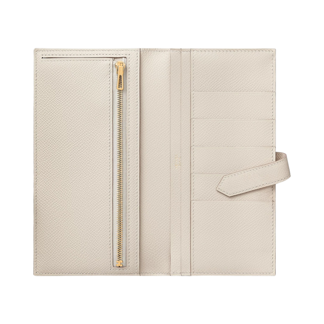 에르메스 베안 장지갑 앱송 & 골드 하드웨어 크레(Hermes Bearn Wallet Epsom & Gold Craie) - 2