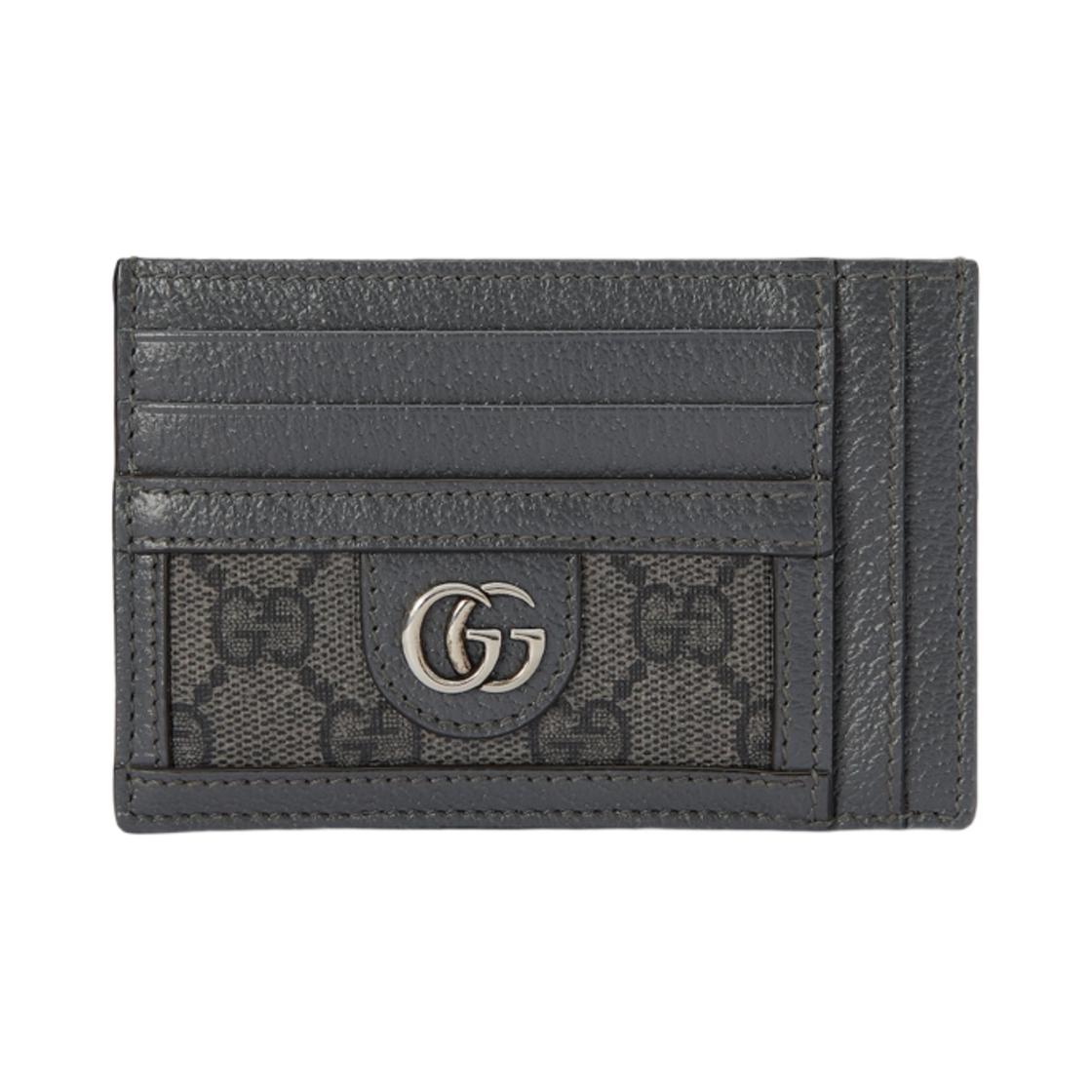 구찌 오피디아 카드 케이스 그레이 블랙 슈프림(Gucci Ophidia Card Case Grey Black Supreme) - 1