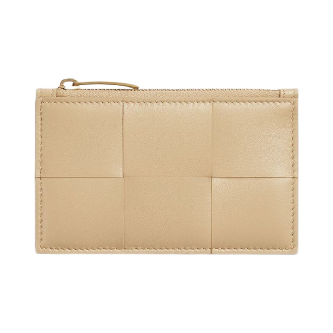 보테가 베네타 카세트 지퍼 카드 케이스 포리지(Bottega Veneta Cassette Zippered Card Case Porridge) - 1