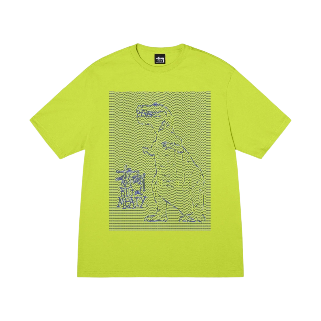 스투시 닷 & 룹스 티셔츠 키라임(Stussy Dots & Loops T-Shirt Keylime) - 1