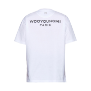 Wooyoungmi Cotton Back Logo T-Shirt White - 23FW