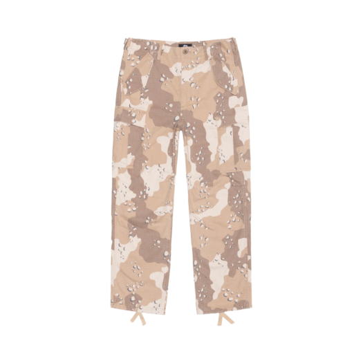 Stussy Ripstop Military Cargo Pants Desert Camo