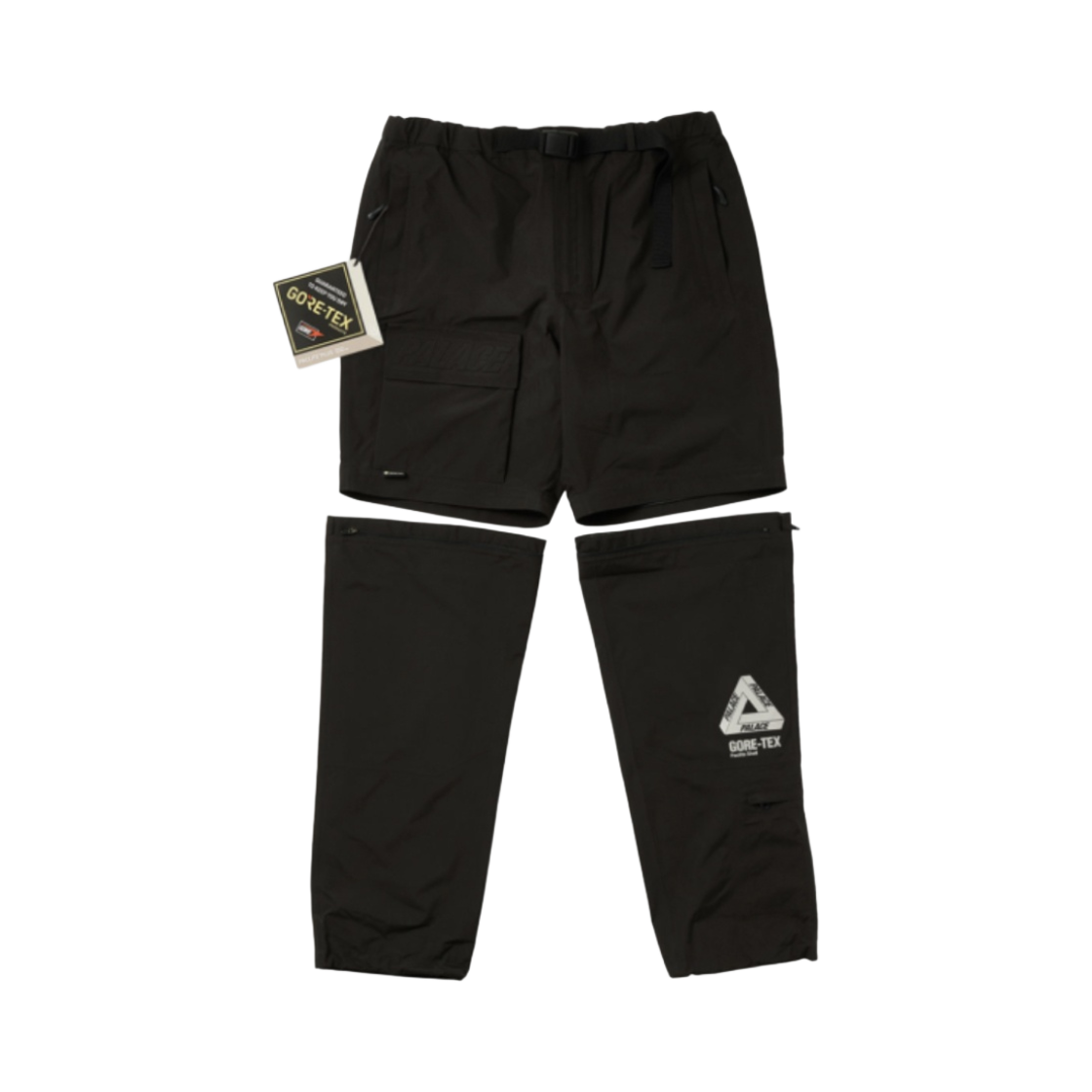 팔라스 고어텍스 집 오프 카고 블랙 - 21SS(Palace Gore-Tex Zip Off Cargos Black - 21SS) - 3