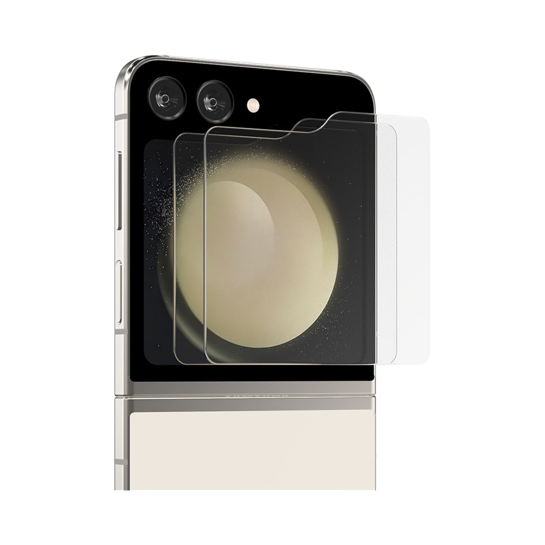 TW-SP05-ZP5 Tanglewood Bezelless Tempered Glass Front Screen Z Flip5 2Pcs