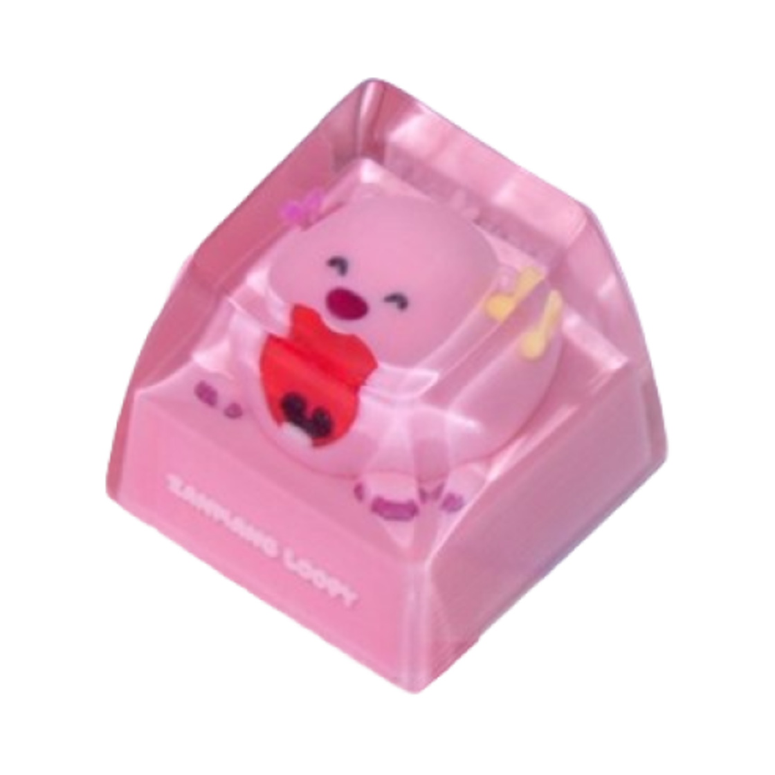 로이체 x 잔망 루피 껄껄 루피 레진 키캡(Royche x Zanmang Loopy Laugh Out Loud Loopy Resin Keycap)