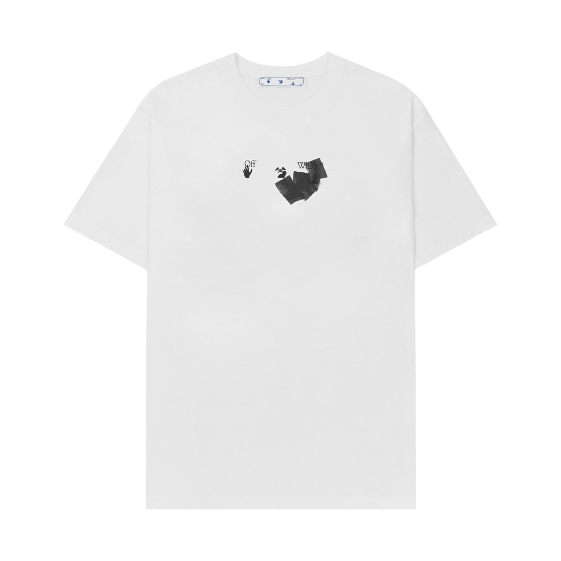 오프화이트 점보 마커 오버 숏슬리브 티셔츠 화이트(Off-White Jumbo Marker Over S/S T-Shirt White) - 2