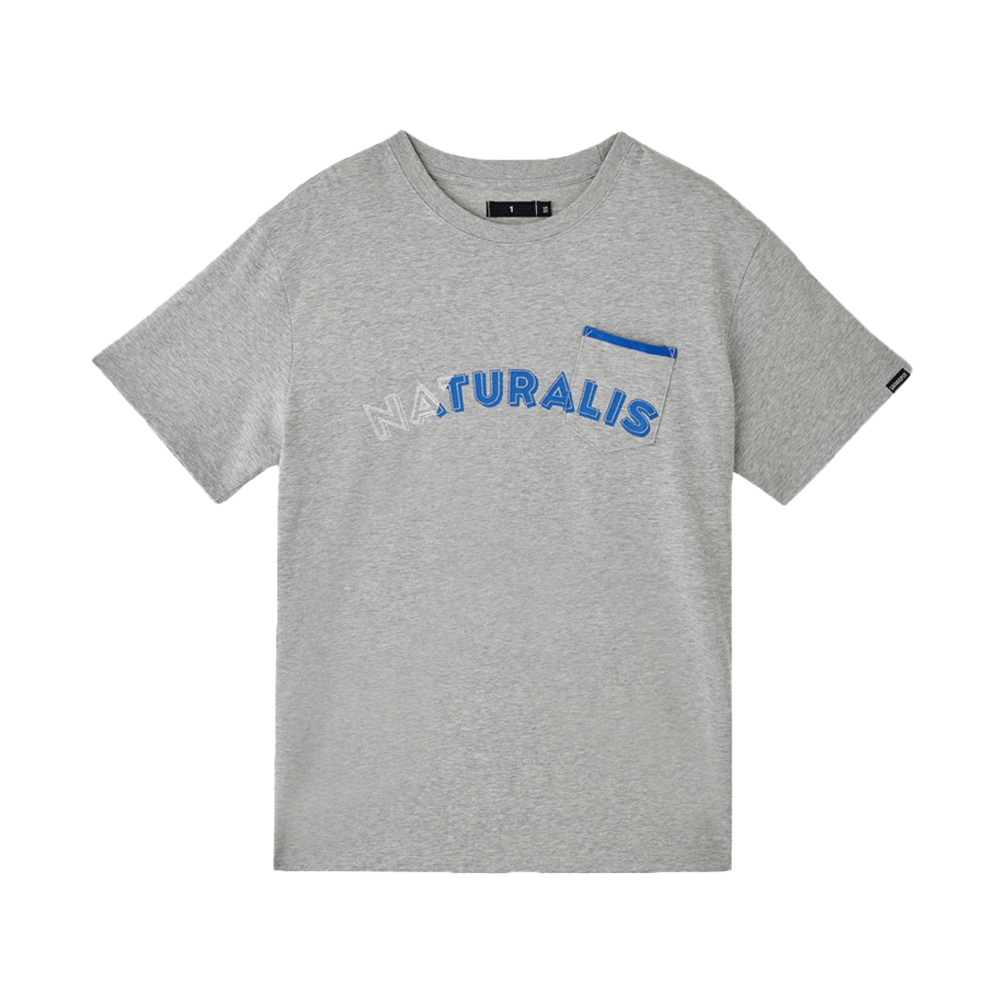사파리스팟 네이처리스 포켓 티 그레이 블루(Safarispot Naturalis Pocket Tee Gray Blue) - 1