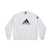 Balenciaga x Adidas Oversized Sweatshirt White