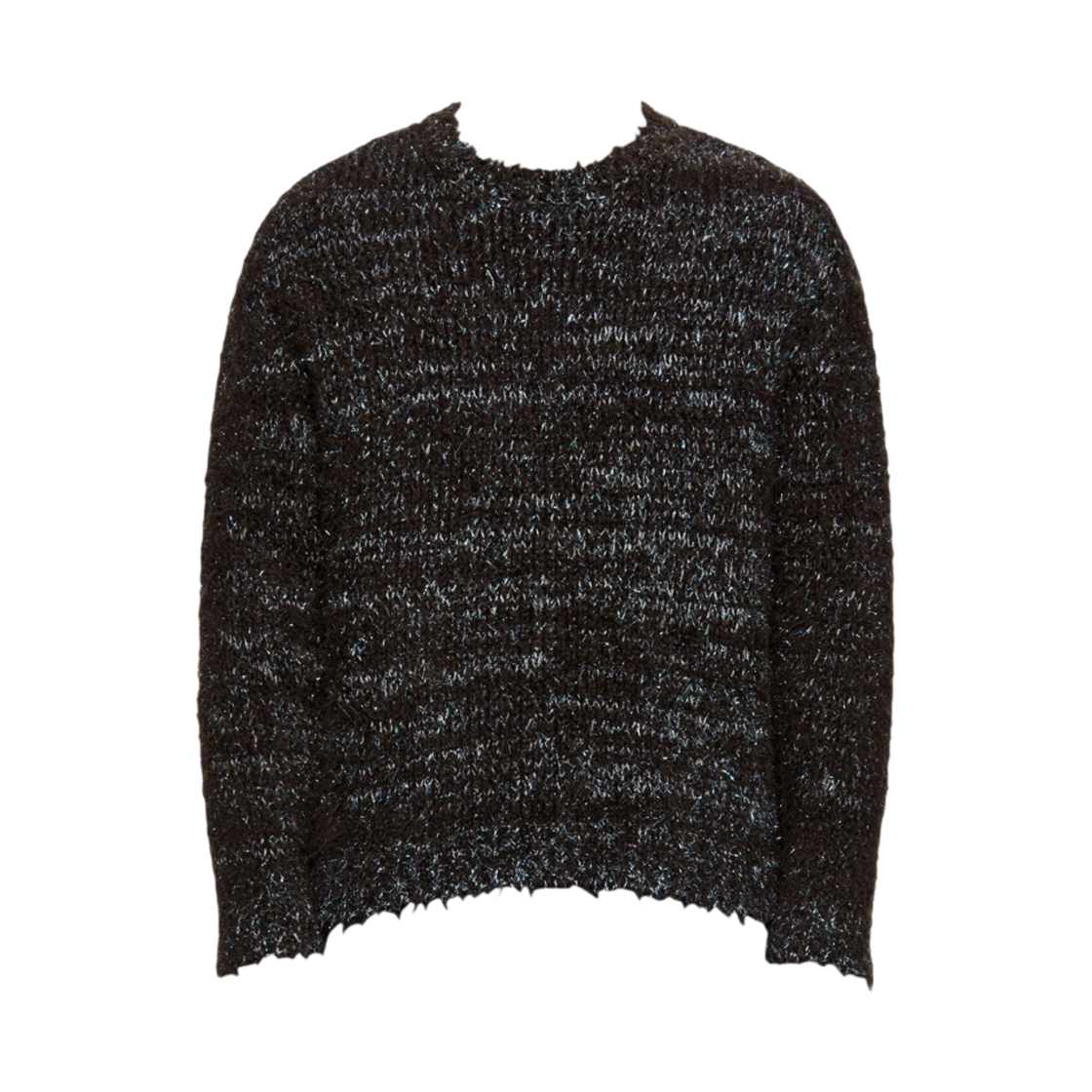 우영미 헤어리 롱슬리브 스웨터 브라운 - 23FW(Wooyoungmi Hairy Long Sleeve Sweater Brown - 23FW) - 1