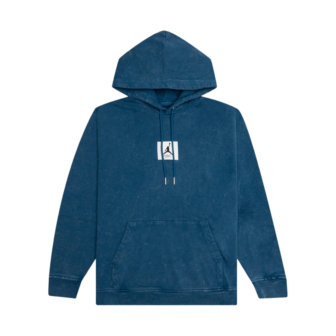 조던 에센셜 워시드 플리스 후드 프렌치 블루 - US/EU(Jordan Essential Washed Fleece Hoodie French Blue - US/EU) - 1