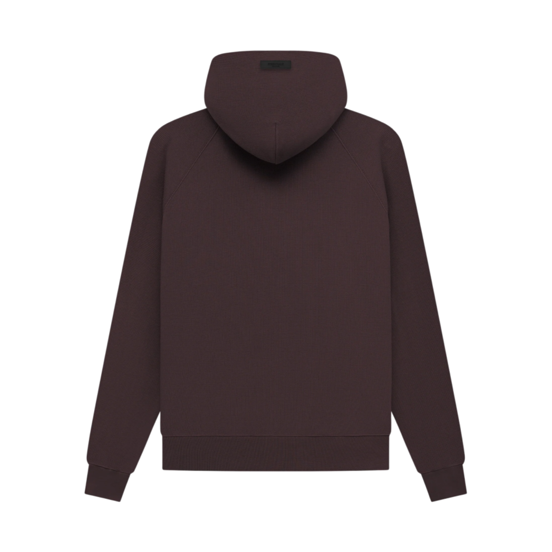에센셜 와플 래글런 후드 플럼 - 23SS(Essentials Waffle Raglan Hoodie Plum - 23SS) - 2