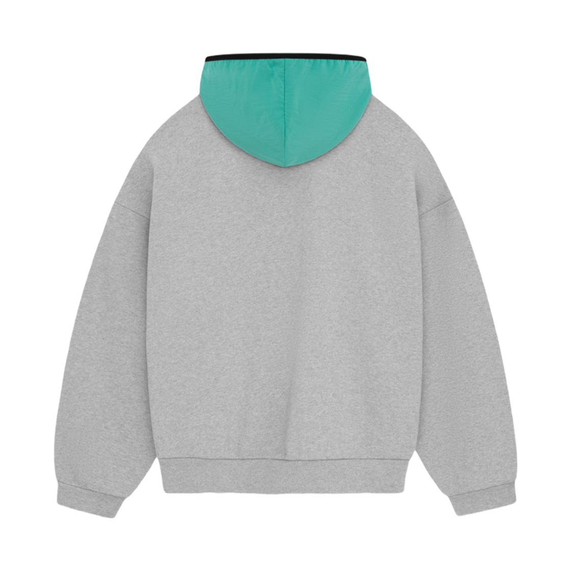 에센셜 나일론 플리스 후드 라이트 헤더 그레이 - 24SS(Essentials Nylon Fleece Hoodie Light Heather Grey - 24SS) - 2