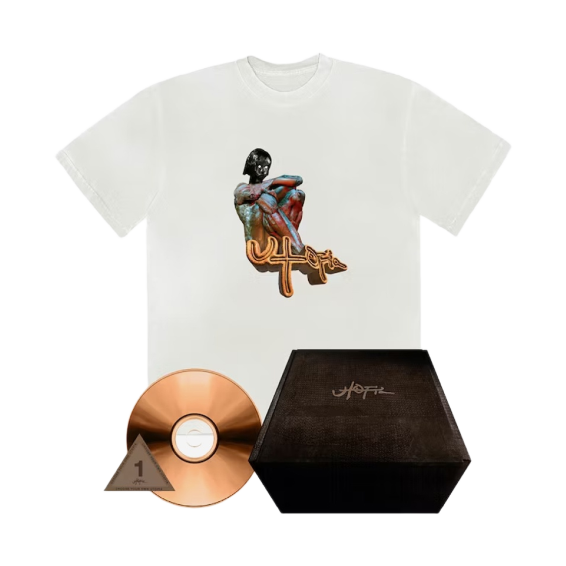 트래비스 스캇 유토피아 티셔츠 B1 화이트 팩(Travis Scott Utopia T-Shirt B1 White Pack)
