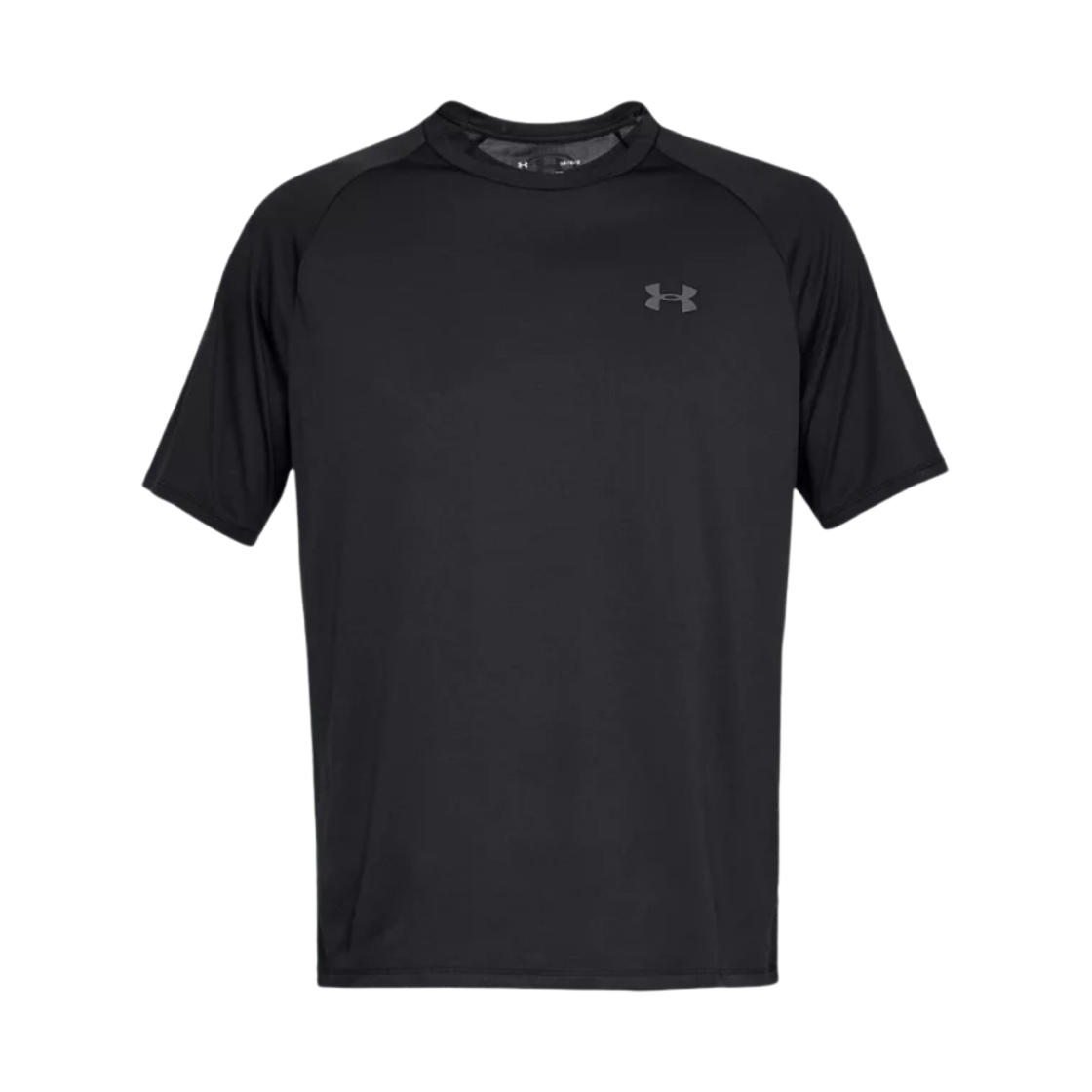 언더아머 테크 2 숏 슬리브 블랙 그래파이트(Under Armour Tech 2.0 Short Sleeve Black Graphite)