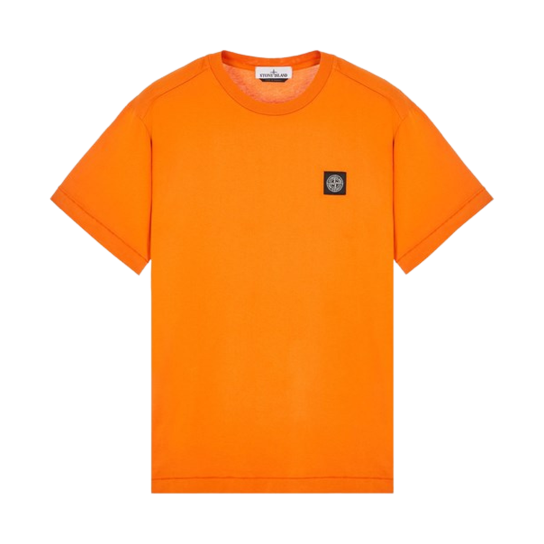 801524113-V0032 Stone Island 24113 Short Sleeve T-Shirt Orange - 24SS