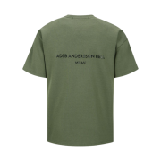 [KREAM 단독] ADSB Andersson Bell Unisex Stool Patch Logo T-Shirt Khaki