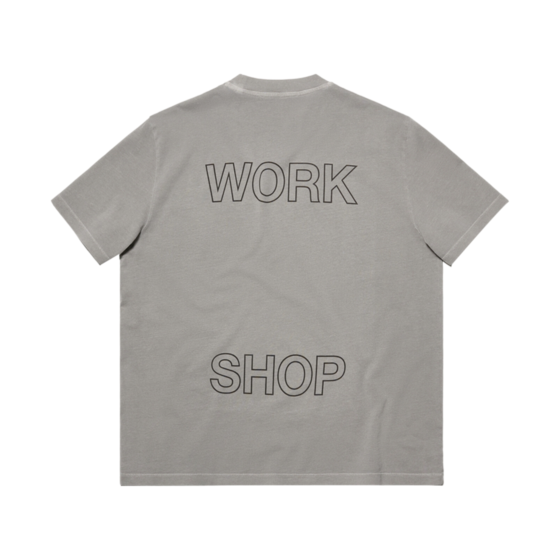 아워레가시 음양 프린트 박스 티셔츠 오버다이드 카본(Our Legacy Yin Yang Print Box T-Shirt Overdyed Carbon) - 2