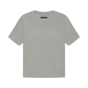 Essentials T-Shirt Heather Oatmeal - 21SS