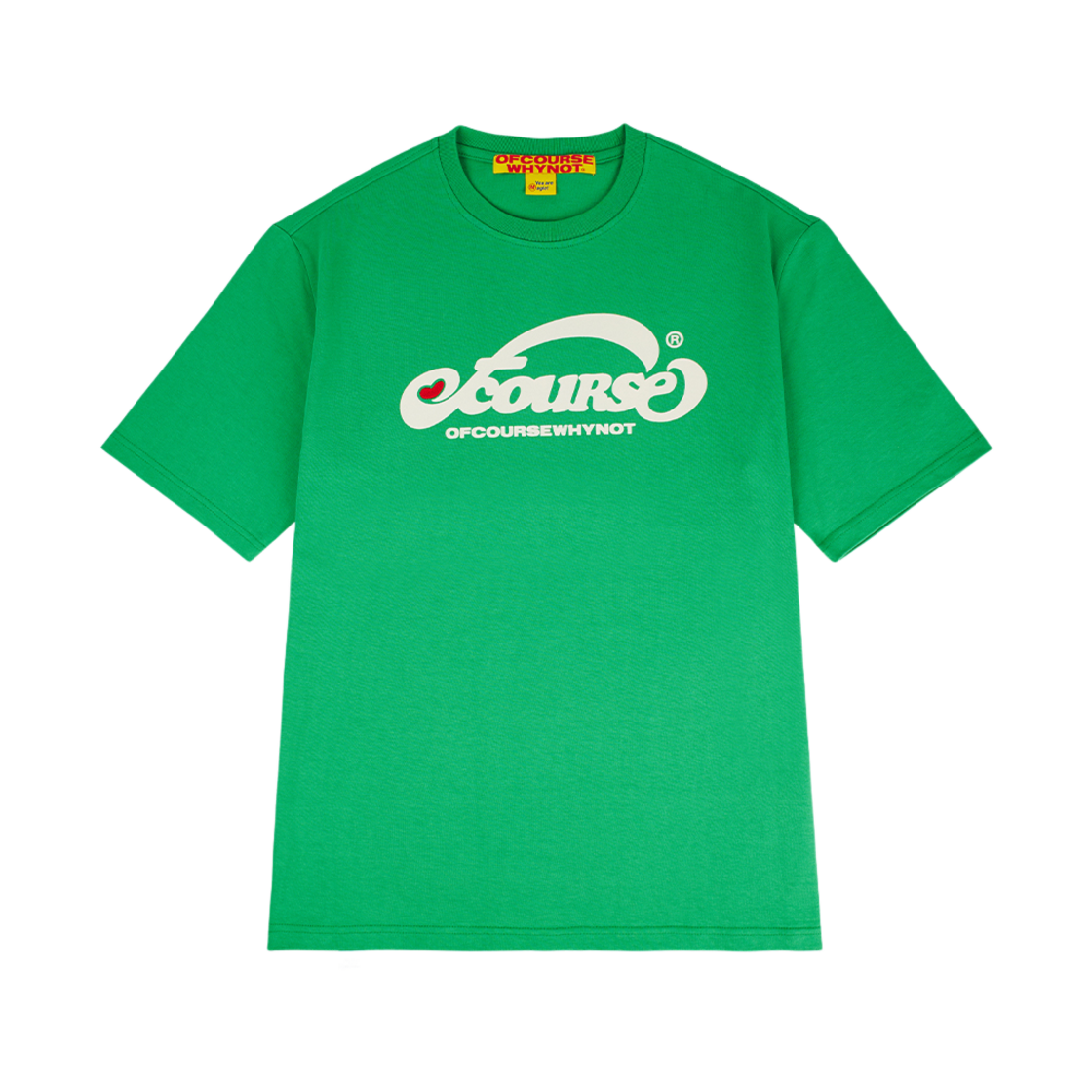 OW42TRU01_G ofcoursewhynot Soul Mate T-Shirt Green