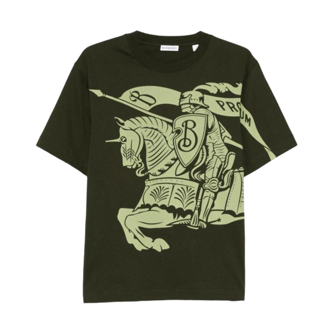8104018 Burberry Short Sleeve T-Shirt Khaki Brown