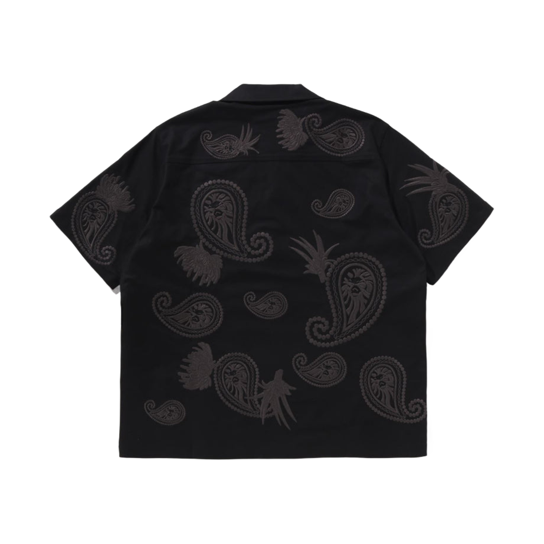 베이프 블랙 3D EMB 캠프 셔츠 블랙(BAPE Black 3D EMB Camp Shirt Black) - 2
