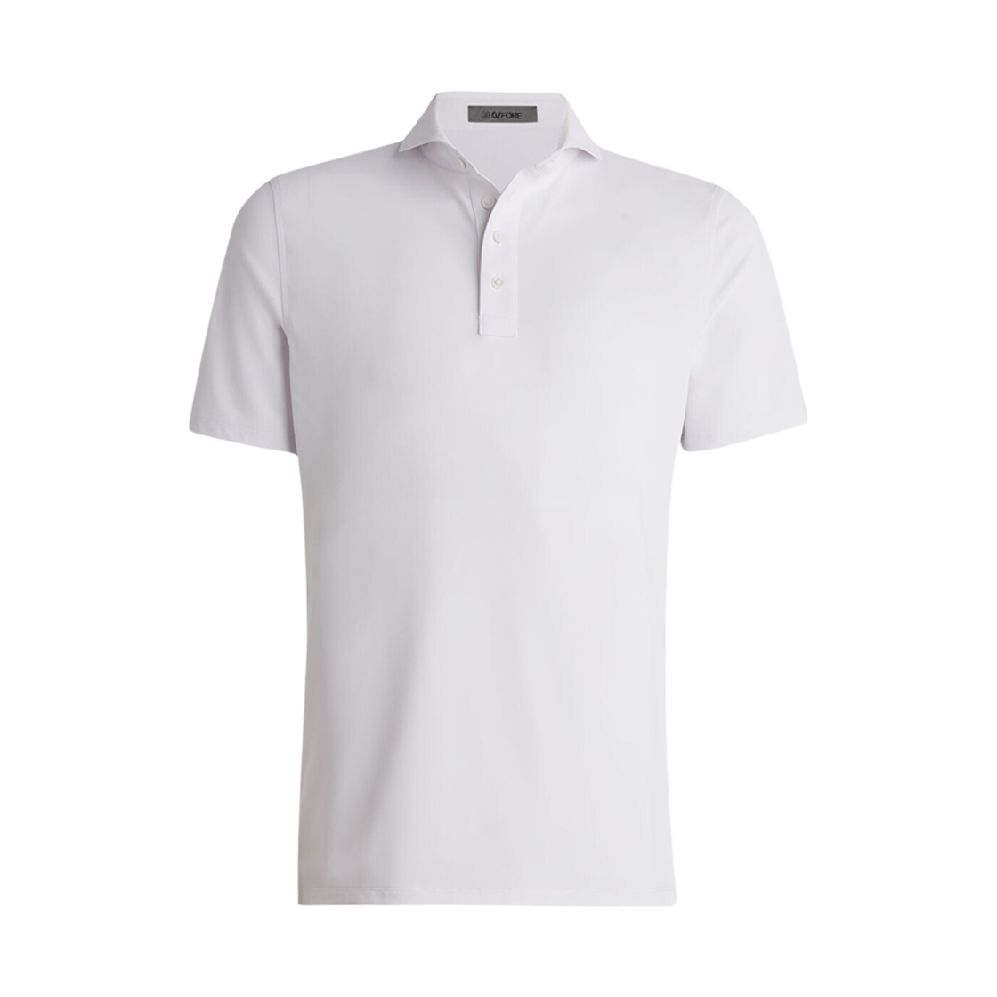 GMP000025 G/Fore Rib Tech Pique Polo Snow