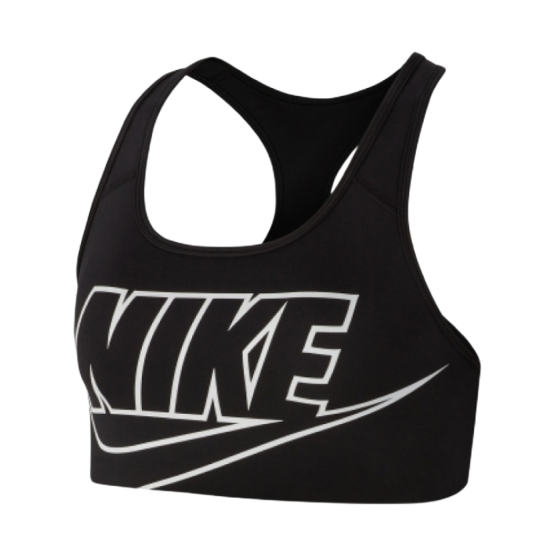 (W) 나이키 퓨추라 스포츠 브라 블랙 - US/EU((W) Nike Futura Sports Bra Black - US/EU) - 1